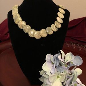 Connemara Marble Disc Necklace